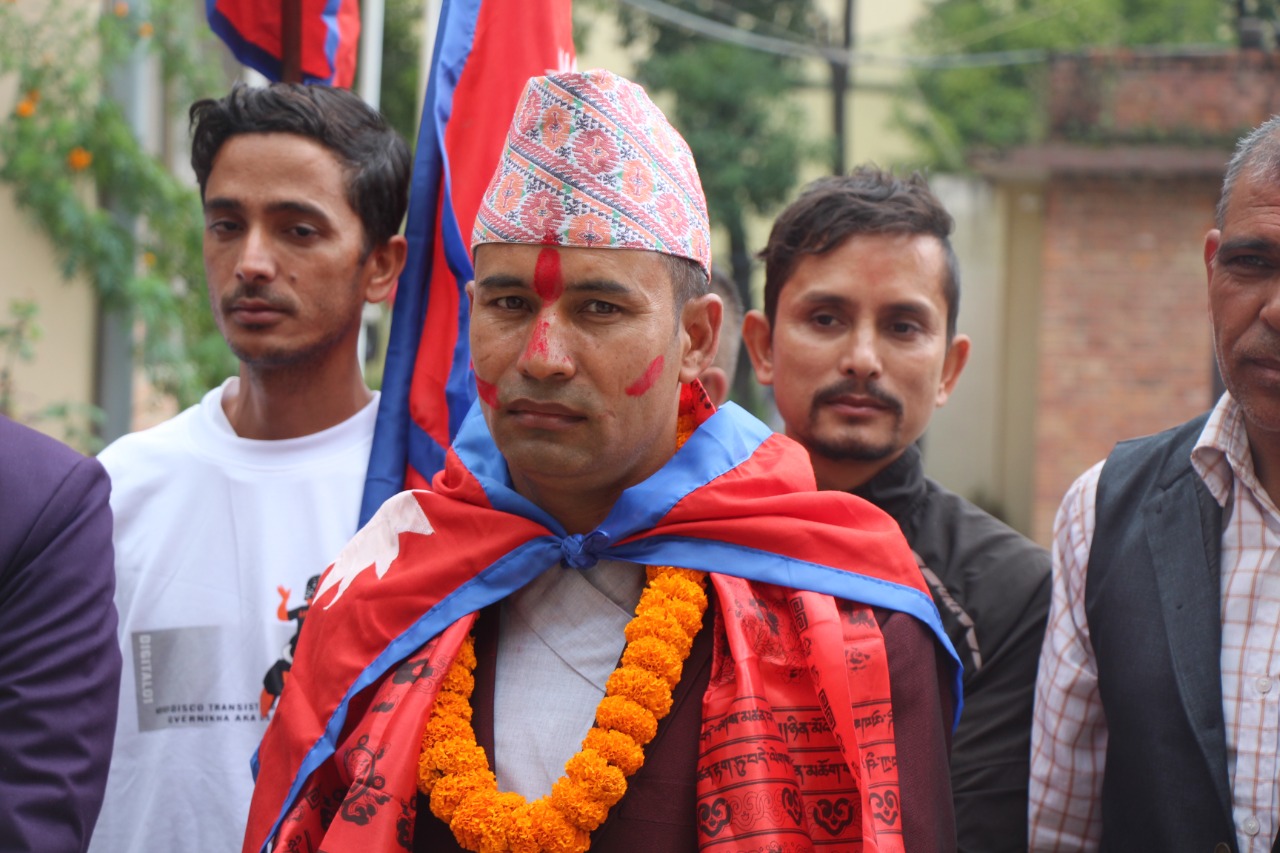 चुनौती नै मेरो प्रतिद्धन्द्धि हो